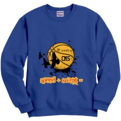 Unisex Film and Foil Crewneck Sweatshirt