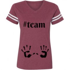 Ladies Relaxed Fit Vintage Sports Tee