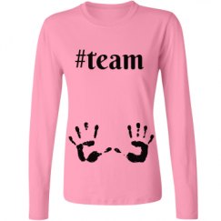 Ladies Relaxed Fit Basic Long Sleeve Tee