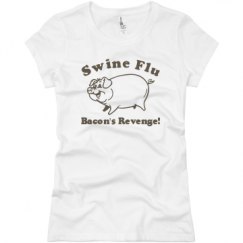 Ladies Slim Fit Basic Promo Jersey Tee