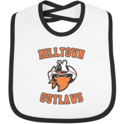 Infant Contrast Trim Bib