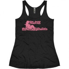 Ladies Slim Fit Super Soft Racerback Triblend Tank