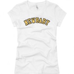 Ladies Slim Fit Basic Promo Jersey Tee