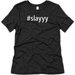 Ladies Relaxed Fit Super Soft Triblend Tee