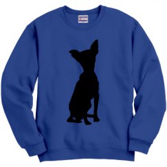 Unisex Film and Foil Crewneck Sweatshirt