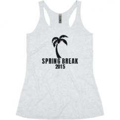 Ladies Slim Fit Super Soft Racerback Triblend Tank