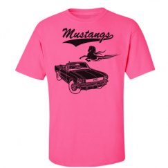 Unisex Ultra Cotton Safety Neon Crewneck Tee