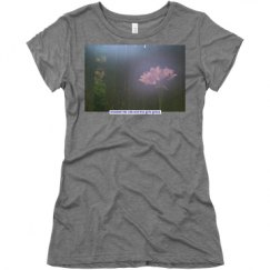 Ladies Slim Fit Super Soft Triblend Tee