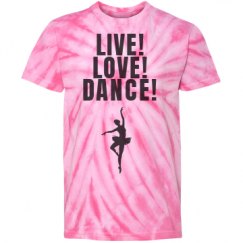 Youth Tie-Dye Cyclone Pinwheel Tee