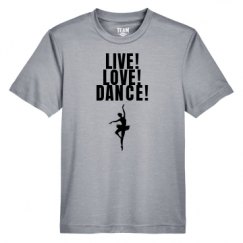 Youth Heather Performance Tee