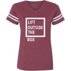 Ladies Relaxed Fit Vintage Sports Tee