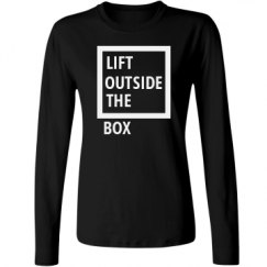 Ladies Relaxed Fit Basic Long Sleeve Tee