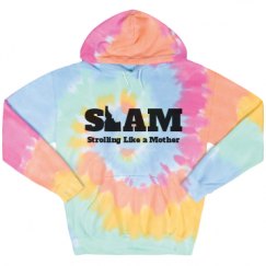 Unisex Tie-Dye Fleece Hoodie