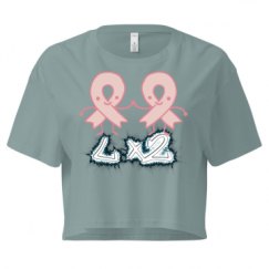 Ladies Festival Cali Crop Top Tee