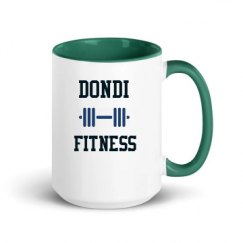 15oz Ceramic Mug with Color Inside