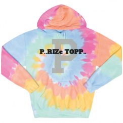 Unisex Tie-Dye Fleece Hoodie