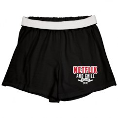 Slim Fit Cheer Shorts