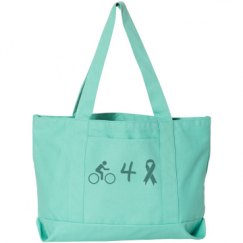 Seaside Cotton Canvas Pigment-Dyed Boat Tote Bag