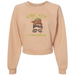 Women's Raglan Pullover Fleece