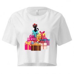 Ladies Festival Cali Crop Top Tee