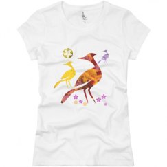 Ladies Slim Fit Basic Promo Jersey Tee