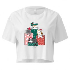 Ladies Festival Cali Crop Top Tee