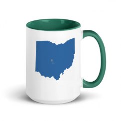 15oz Ceramic Mug with Color Inside