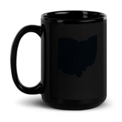 15oz Black Glossy Mug
