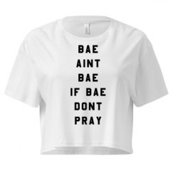 Ladies Festival Cali Crop Top Tee