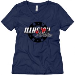 Ladies Relaxed Fit V-Neck Tee