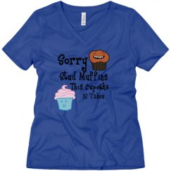 Ladies Relaxed Fit V-Neck Tee