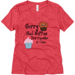 Ladies Relaxed Fit Super Soft Triblend V-Neck Tee