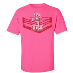 Unisex Ultra Cotton Safety Neon Crewneck Tee