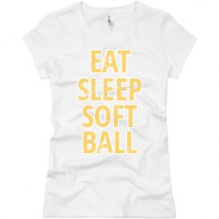 Ladies Slim Fit Basic Promo Jersey Tee