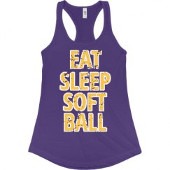 Ladies Slim Fit Racerback Tank Top