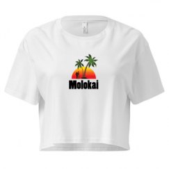 Ladies Festival Cali Crop Top Tee