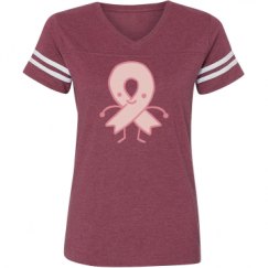 Ladies Relaxed Fit Vintage Sports Tee