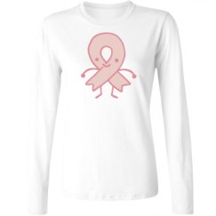 Ladies Relaxed Fit Basic Long Sleeve Tee