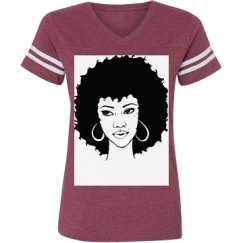 Ladies Relaxed Fit Vintage Sports Tee