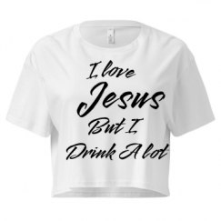 Ladies Festival Cali Crop Top Tee