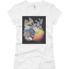 Ladies Slim Fit Basic Promo Jersey Tee