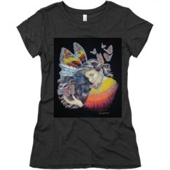 Ladies Slim Fit Super Soft Triblend Tee