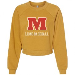 Women's Raglan Pullover Fleece