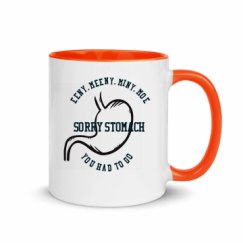 11oz Ceramic Mug with Color Inside