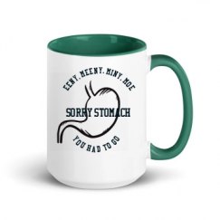 15oz Ceramic Mug with Color Inside