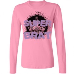 Ladies Relaxed Fit Basic Long Sleeve Tee