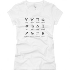 Ladies Slim Fit Basic Promo Jersey Tee