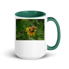 15oz Ceramic Mug with Color Inside
