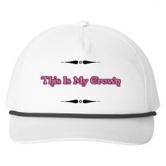 Snapback Five-Panel Rope Hat