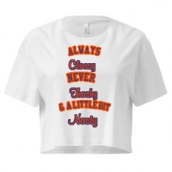 Ladies Festival Cali Crop Top Tee